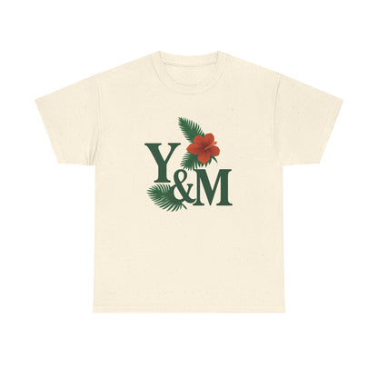 T-Shirt with Floral Design