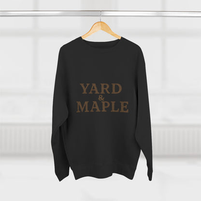 Cozy Yard & Maple Sweatshirt | Unisex Crewneck Style, Perfect for Fall, Thanksgiving, Casual Wear, Gift Idea