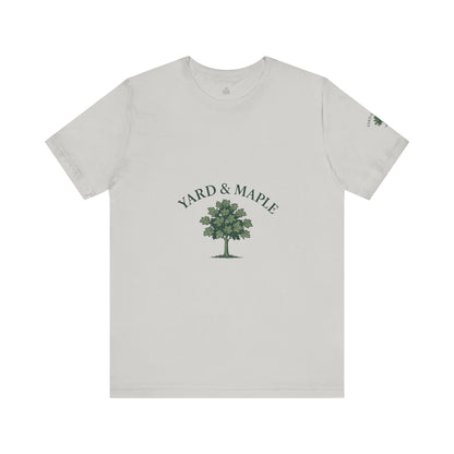 Yard & Maple Unisex Tee, Nature Lover T-Shirt, Eco-Friendly Apparel, Gift for Tree Huggers, Casual Everyday Wear