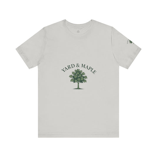 Yard & Maple Unisex Tee, Nature Lover T-Shirt, Eco-Friendly Apparel, Gift for Tree Huggers, Casual Everyday Wear
