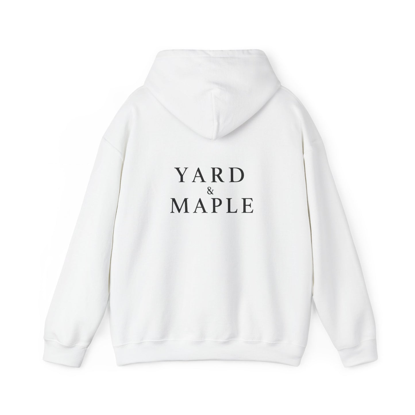 Maple & Hibiscus Hoodie — Yard & Maple Logo Cozy Pullover