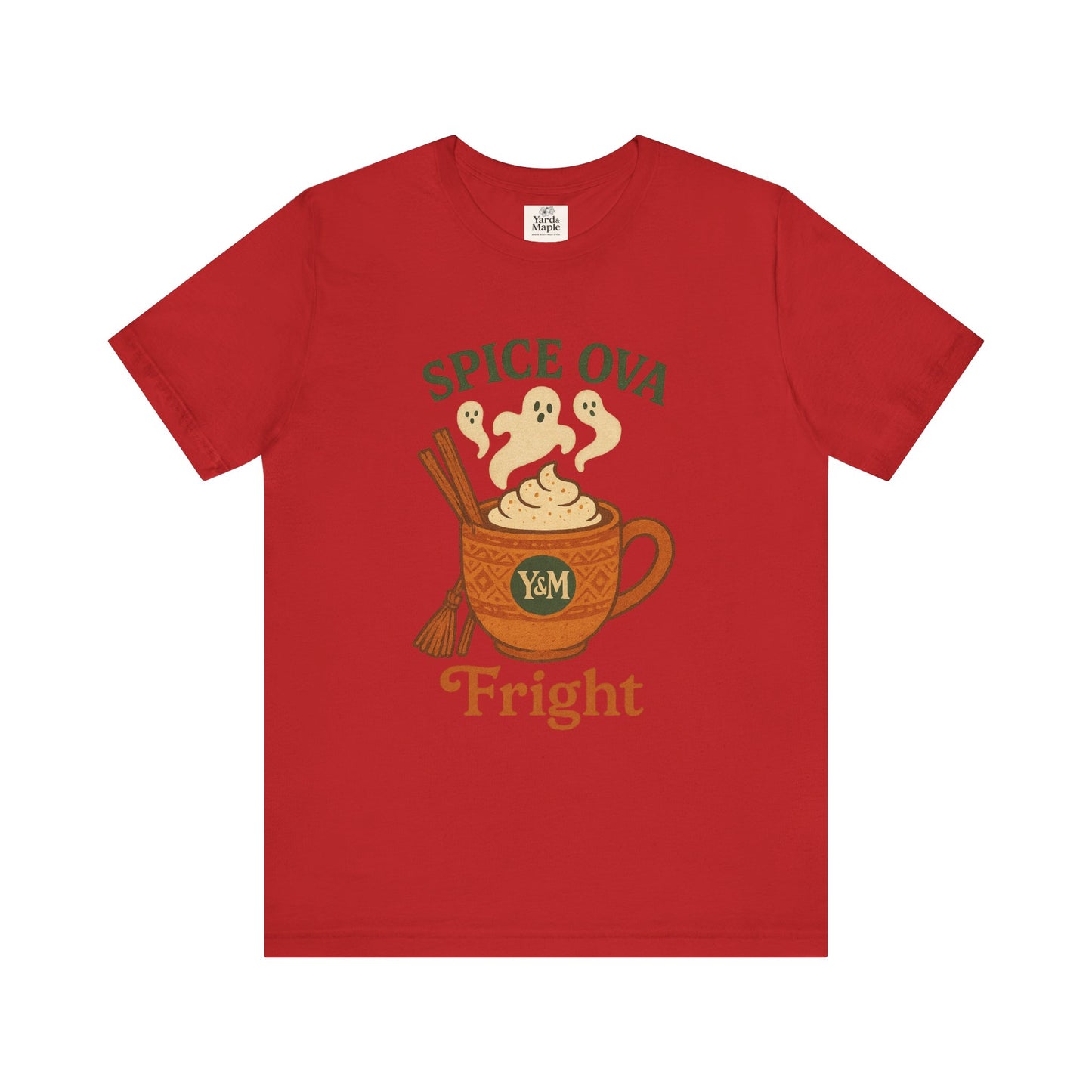 Spice Ova Fright Unisex Short Sleeve Tee | Cozy Halloween T-Shirt, Fall Celebration, Pumpkin Spice Vibes, Gift for Pumpkin Lovers, Fun [...]