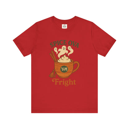 Spice Ova Fright Unisex Short Sleeve Tee | Cozy Halloween T-Shirt, Fall Celebration, Pumpkin Spice Vibes, Gift for Pumpkin Lovers, Fun [...]