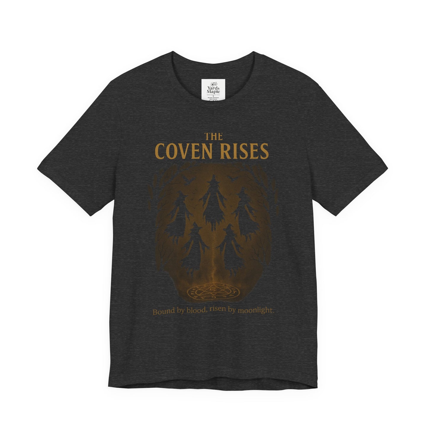 Witchy Coven Rising Tee, Unisex T-Shirt, Halloween Apparel, Gift for Witches, Spooky Season Gift, Witchy Fashion