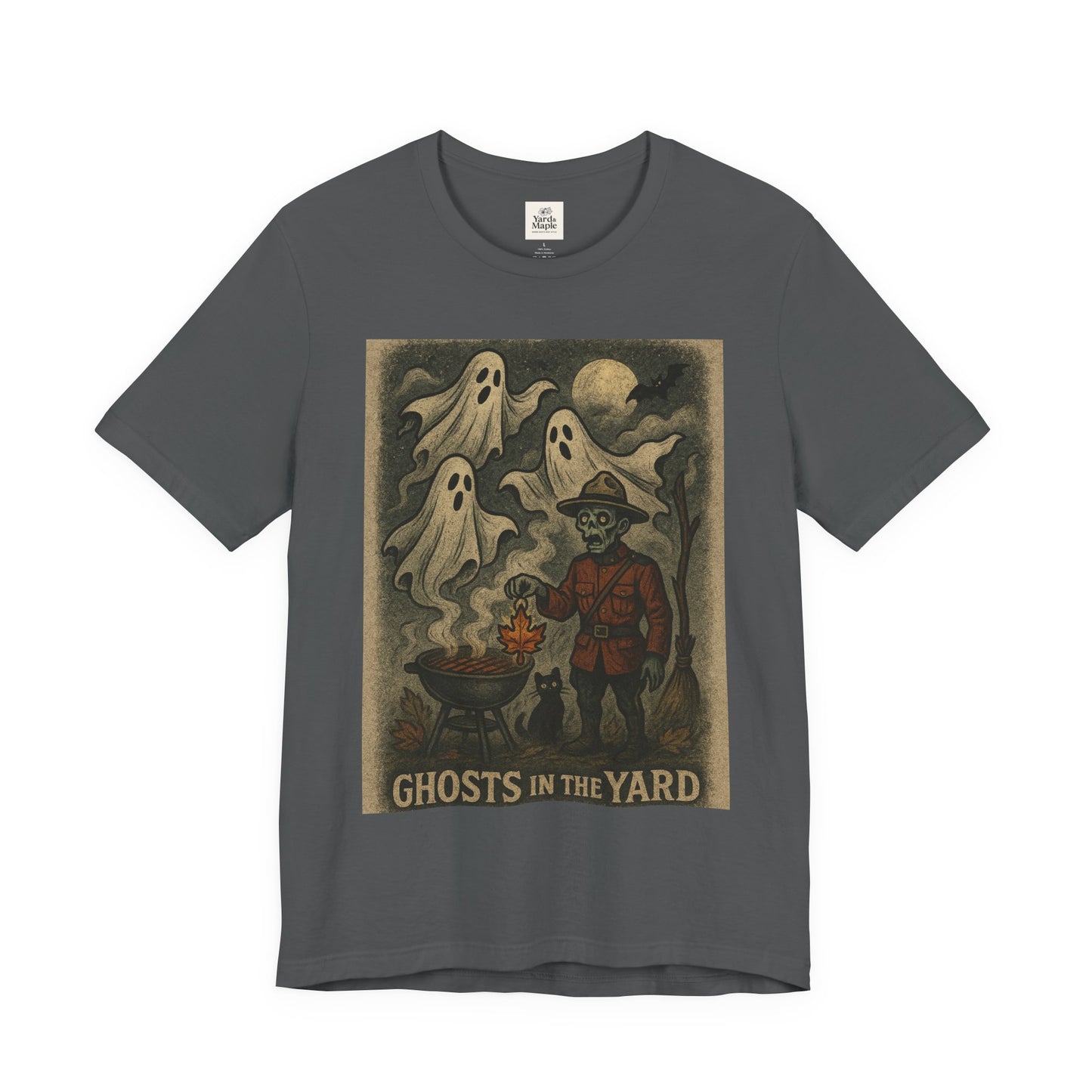 Ghosts in the Yard Tee, Unisex Short Sleeve Tee, Spooky Halloween Shirt, Ghost Graphic T-Shirt, Fun Casual Wear, Unique Gift Idea, [...]