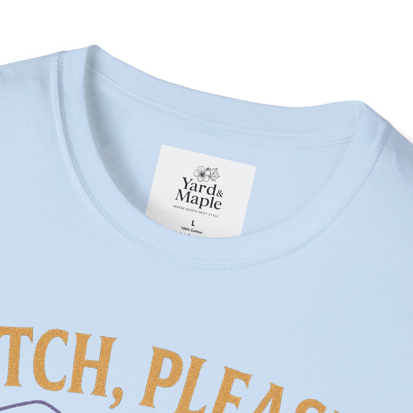 Witch Please Glam T-Shirt, Halloween Costume, Celestial T-Shirt, Gift for Her, Witchy Vibes, Boho Tee, Spooky Season Wear