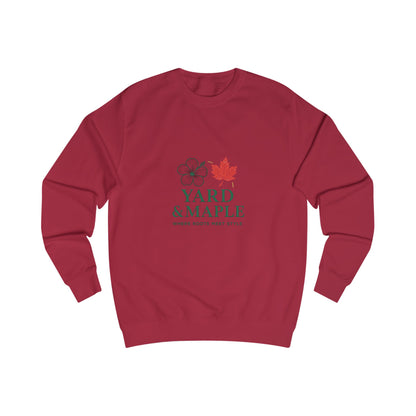 Unisex Sweatshirt with Yard & Maple Design, Cozy Fall Apparel, Perfect Gift for Nature Lovers, Autumn Style, Casual Weekend Wear