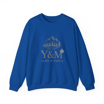 Cozy Outdoor Adventure Sweatshirt | Y&M Mountain Design, Gift for Nature Lovers, Fall Apparel, Hiking Wear