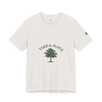 Yard & Maple Unisex Tee, Nature Lover T-Shirt, Eco-Friendly Apparel, Gift for Tree Huggers, Casual Everyday Wear