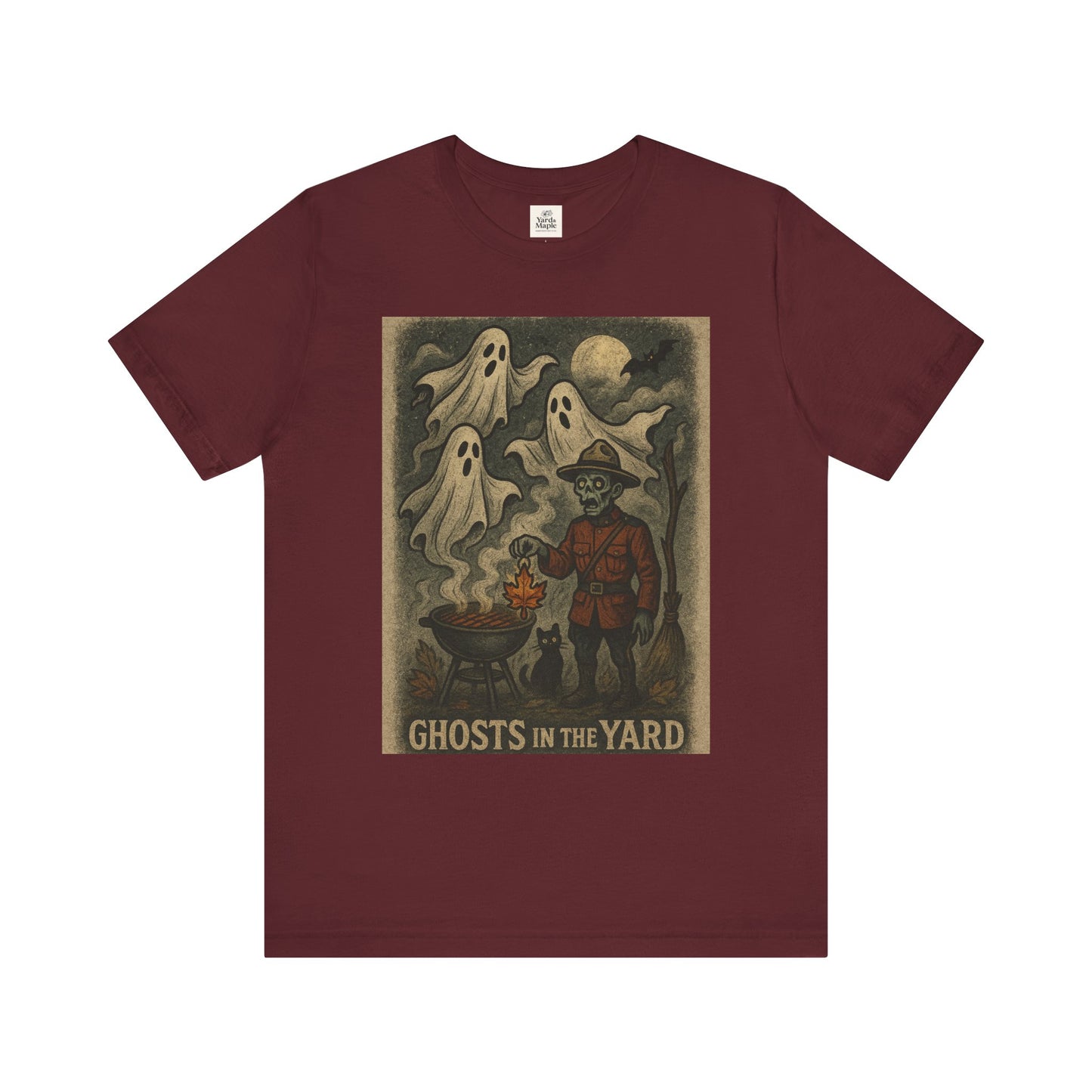 Ghosts in the Yard Tee, Unisex Short Sleeve Tee, Spooky Halloween Shirt, Ghost Graphic T-Shirt, Fun Casual Wear, Unique Gift Idea, [...]