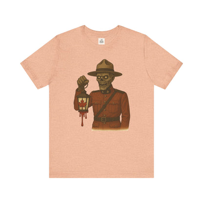 Halloween Horror Graphic Tee, Unisex Short Sleeve Shirt, Spooky Costume, Retro Graphic, Perfect for Halloween Parties, Dark Humor Apparel