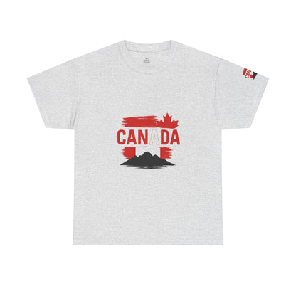 Canada Graphic Tee, Unisex Cotton Shirt, Canada Pride Apparel, Travel Souvenir Gift, Canadian Heritage Clothing
