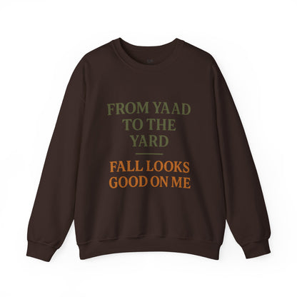 Cozy Fall Sweatshirt: From Yaad to the Yard