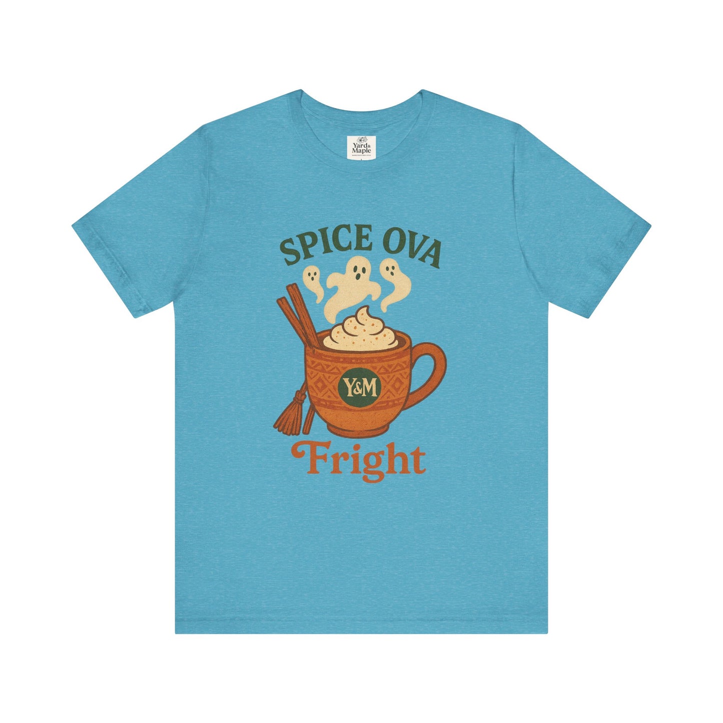 Spice Ova Fright Unisex Short Sleeve Tee | Cozy Halloween T-Shirt, Fall Celebration, Pumpkin Spice Vibes, Gift for Pumpkin Lovers, Fun [...]