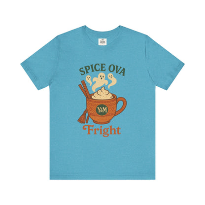 Spice Ova Fright Unisex Short Sleeve Tee | Cozy Halloween T-Shirt, Fall Celebration, Pumpkin Spice Vibes, Gift for Pumpkin Lovers, Fun [...]