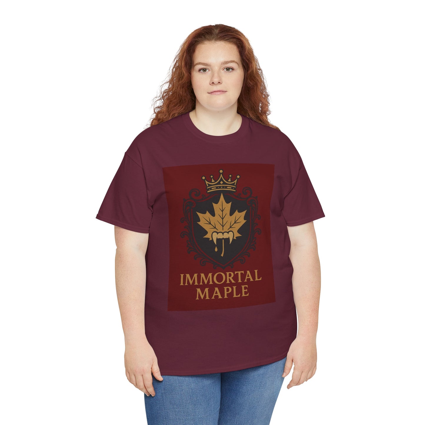 Immortal Maple Unisex Heavy Cotton Tee - Unique Graphic T-Shirt Gift for Nature Lovers, Casual Wear, Unisex Apparel, Fall Fashion, [...]