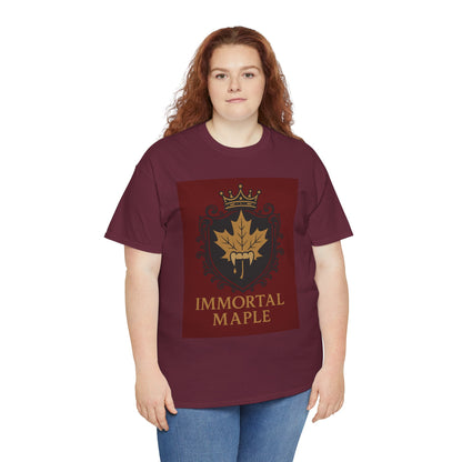 Immortal Maple Unisex Heavy Cotton Tee - Unique Graphic T-Shirt Gift for Nature Lovers, Casual Wear, Unisex Apparel, Fall Fashion, [...]