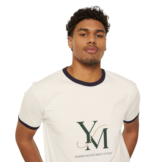 Unisex Cotton Ringer T-Shirt, Casual Vibe, Perfect for Summer, Great Gift for Friends, Typography Design, Everyday Wear, Vintage Style