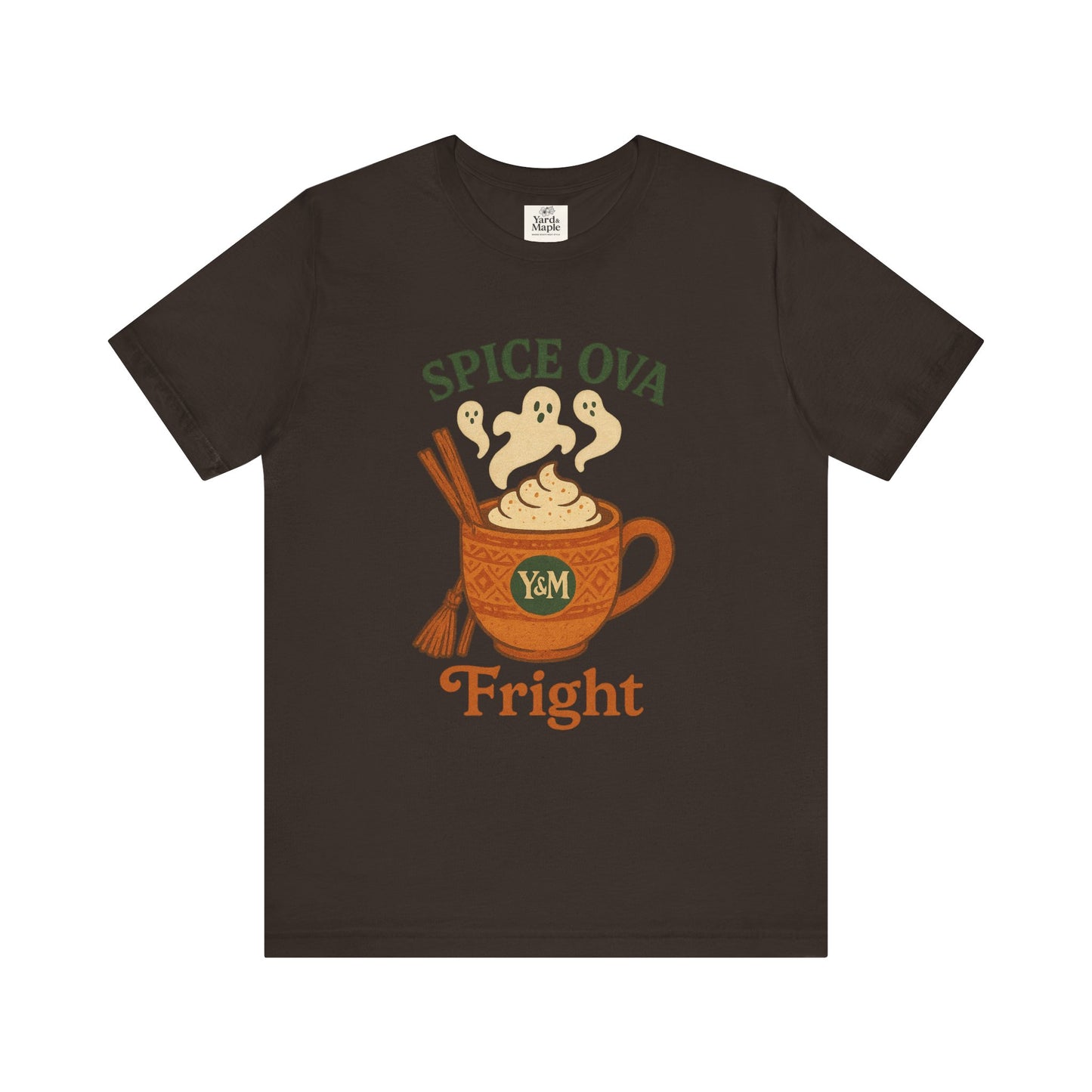 Spice Ova Fright Unisex Short Sleeve Tee | Cozy Halloween T-Shirt, Fall Celebration, Pumpkin Spice Vibes, Gift for Pumpkin Lovers, Fun [...]