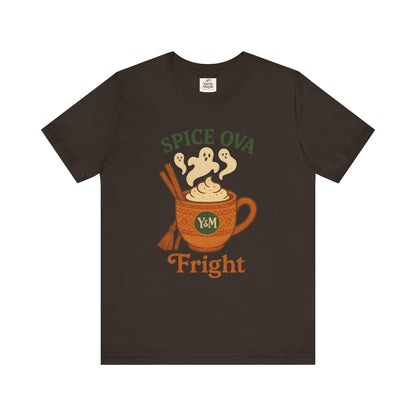 Spice Ova Fright Unisex Short Sleeve Tee | Cozy Halloween T-Shirt, Fall Celebration, Pumpkin Spice Vibes, Gift for Pumpkin Lovers, Fun [...]