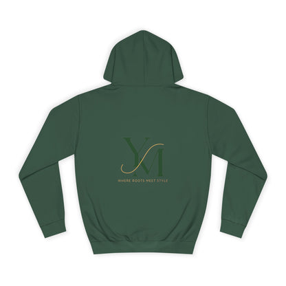 Cozy Unisex College Hoodie - Yard & Maple, Casual Wear, Student Gift, Outdoor Activity Sweater, Fall Fashion