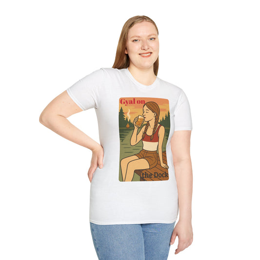 Summer Vibes Unisex Tee, Casual Graphic T-Shirt, Beach Day Outfit, Vacation Style Top, Gift for Her, Retro Summer Design