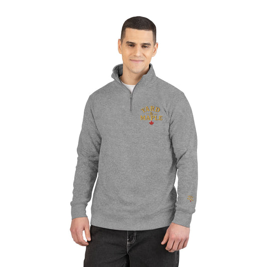 Embroidered Unisex Fleece Pullover - Cozy Casual Wear, Gift for Him/Her, Fall/Winter Style, Layering Essential, Comfortable Sweatshirt