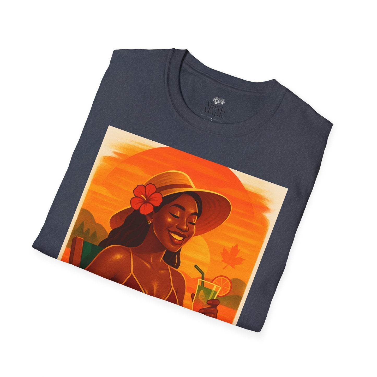 Tropical Vibes T-Shirt, Summer Graphic Tee, Vacation Outfit, Beachwear, Casual Wear, Gift for Her