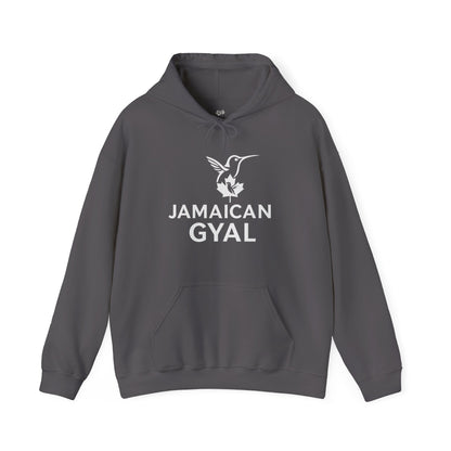 Jamaican Gyal Hoodie — Hummingbird Graphic Jamaican Pride Sweatshirt