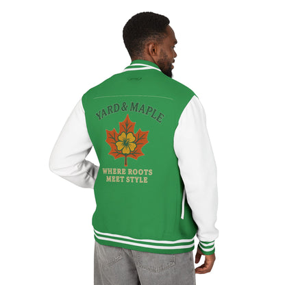 Unisex Heavyweight Letterman Jacket with Oak Leaf Design, Stylish Sports Jacket, Gift for College Students, Casual Attire, Fall [...]