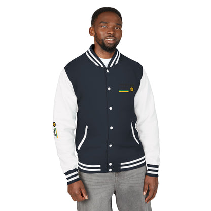 Unisex Heavyweight Letterman Jacket with Oak Leaf Design, Stylish Sports Jacket, Gift for College Students, Casual Attire, Fall [...]