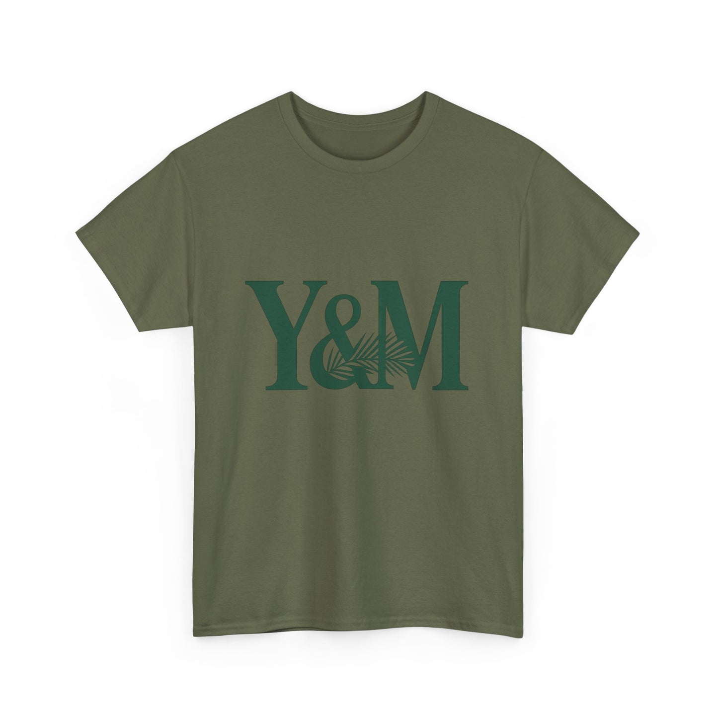 Unisex Heavy Cotton Tee with Y&M Design - Trendy Casual Wear, Gift for Friends, Comfortable Streetwear, Perfect for Any Occasion, [...]