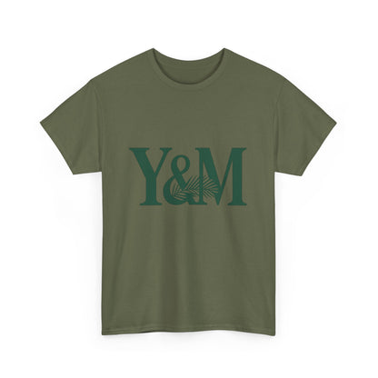 Unisex Heavy Cotton Tee with Y&M Design - Trendy Casual Wear, Gift for Friends, Comfortable Streetwear, Perfect for Any Occasion, [...]