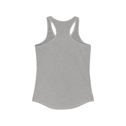 Elegant Floral Racerback Tank | Women’s Summer Top, Fitness Apparel, Casual Wear, Gift for Her, Yoga Shirt