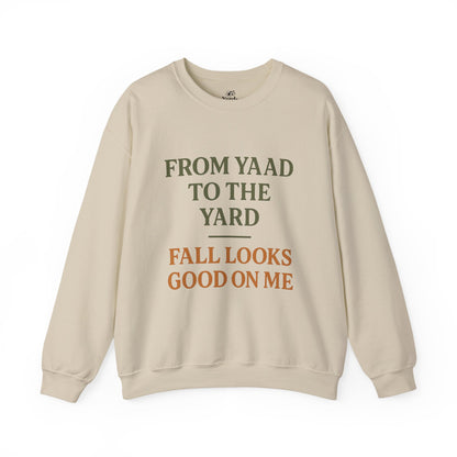 Cozy Fall Sweatshirt: From Yaad to the Yard