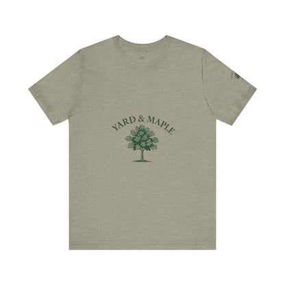 Yard & Maple Unisex Tee, Nature Lover T-Shirt, Eco-Friendly Apparel, Gift for Tree Huggers, Casual Everyday Wear
