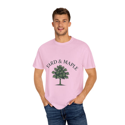Yard & Maple Garment-Dyed T-Shirt for Nature Lovers, Comfortable Unisex Tee, Perfect for Casual Outings, Gifts for Tree Enthusiasts, [...]