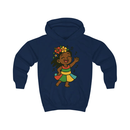 Happy Dancing Kids Hoodie, Fun Children's Sweatshirt, Vibrant Gift for Kids, Birthday Apparel, Cheerful Hooded Sweatshirt