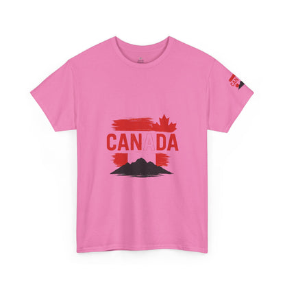 Canada Graphic Tee, Unisex Cotton Shirt, Canada Pride Apparel, Travel Souvenir Gift, Canadian Heritage Clothing