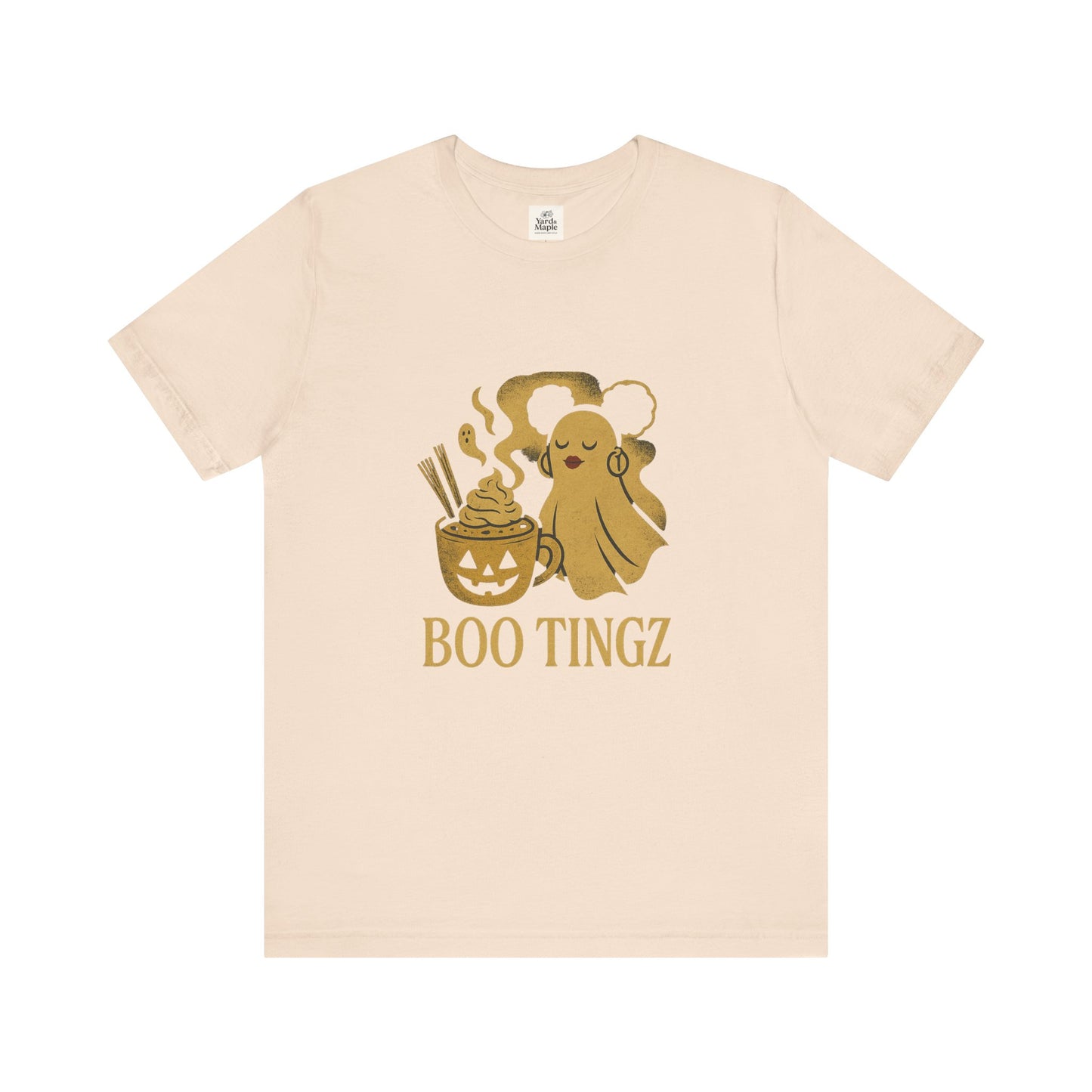 Spooky Ghost 'Boo Tingz' Tee for Halloween Fun