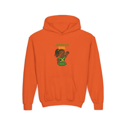 Jamaican Gyal Youth Hoodie, Comfortable Sweatshirt for Kids, Perfect Gift for Birthdays, Holidays, Dance Events, and Celebrations