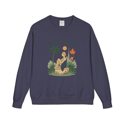 Yard & Maple Crewneck Sweatshirt, Cozy Sweatshirt, Unisex Apparel, Casual Wear, Summer Vibes, Gift for Him or Her