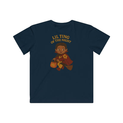 Kids Halloween Tee, Lil Ting of the Night Shirt, Spooky Costume, Autumn Apparel, Trick or Treat Shirt, Fun Kids Clothing