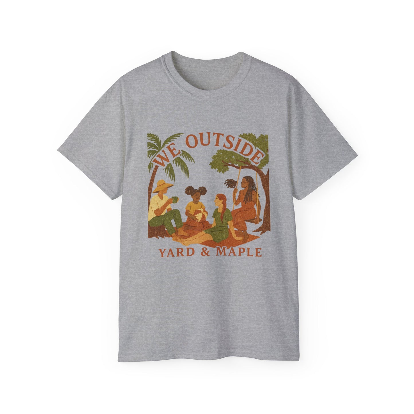 We Outside Unisex Ultra Cotton Tee - Vintage Summer Vibe Shirt, Outdoor Adventure Tee, Nature Lover Gift, Family Gathering Top, [...]