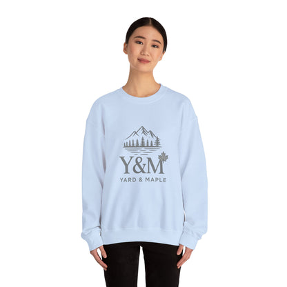 Cozy Outdoor Adventure Sweatshirt | Y&M Mountain Design, Gift for Nature Lovers, Fall Apparel, Hiking Wear