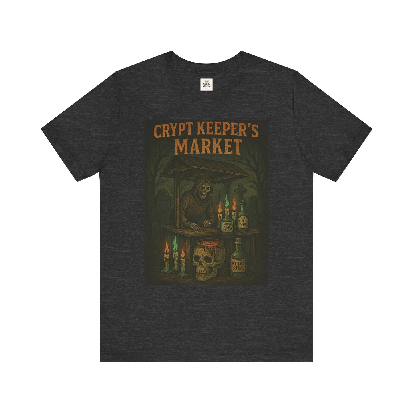 Crypt Keeper's Market Tee, Unisex Halloween Shirt, Spooky Graphic T-Shirt, Perfect for Horror Fans, Alternative Summer Clothing, [...]