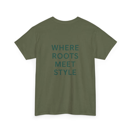 T-Shirt with Floral Design