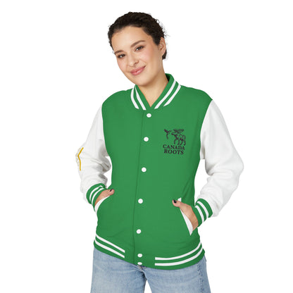 Unisex Heavyweight Letterman Jacket with Oak Leaf Design, Stylish Sports Jacket, Gift for College Students, Casual Attire, Fall [...]