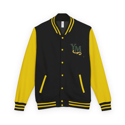 Unisex Heavyweight Letterman Jacket with Oak Leaf Design, Stylish Sports Jacket, Gift for College Students, Casual Attire, Fall [...]