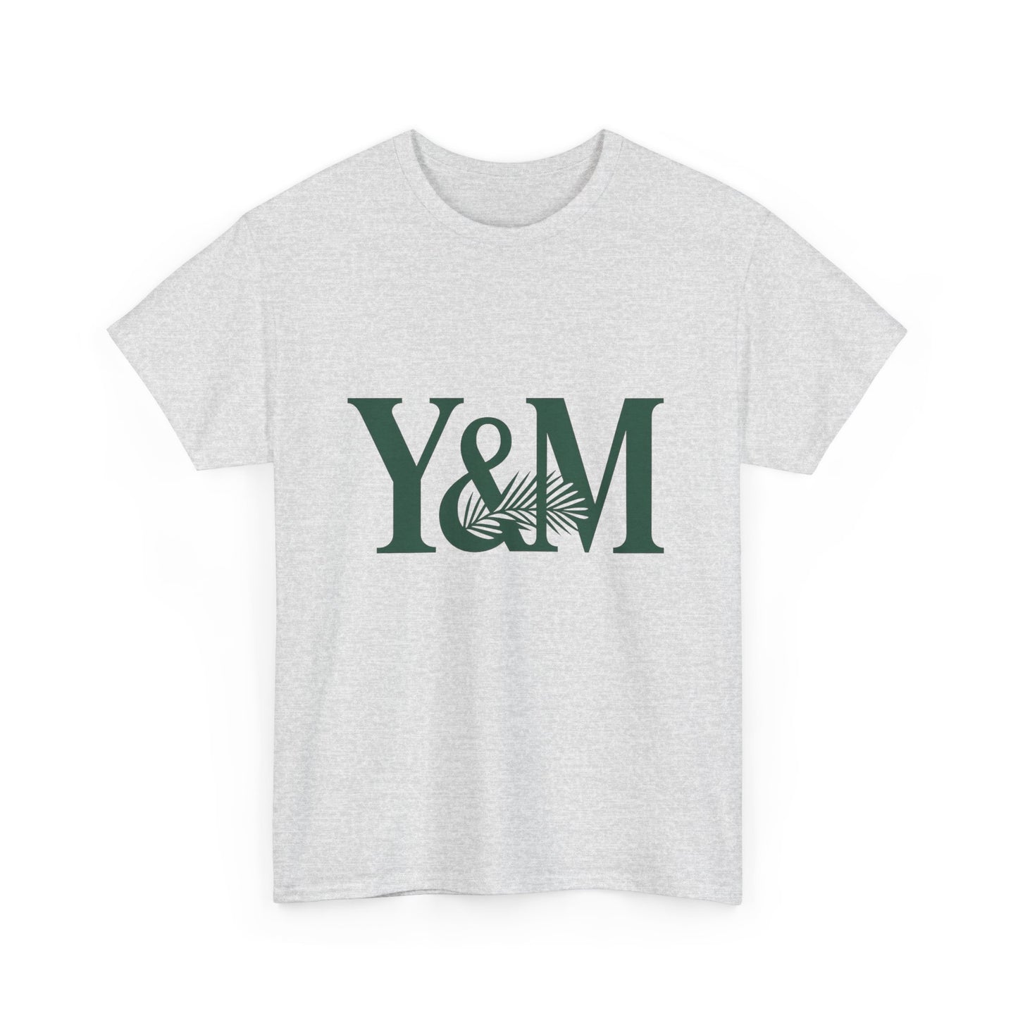 Unisex Heavy Cotton Tee with Y&M Design - Trendy Casual Wear, Gift for Friends, Comfortable Streetwear, Perfect for Any Occasion, [...]